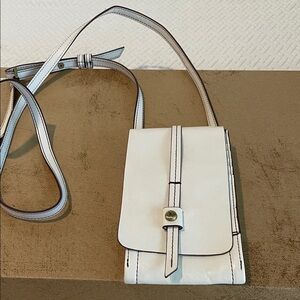 HOBO Elegant White Crossbody Bag